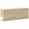 Wandschrank 80x20x30 cm Sonoma Eiche Holzwerkstoff