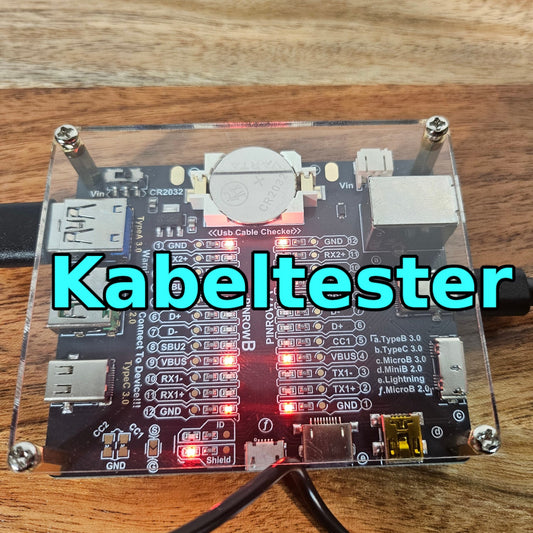 Praktischer Kabeltester – Lade- & Datenkabel prüfen in Sekunden
