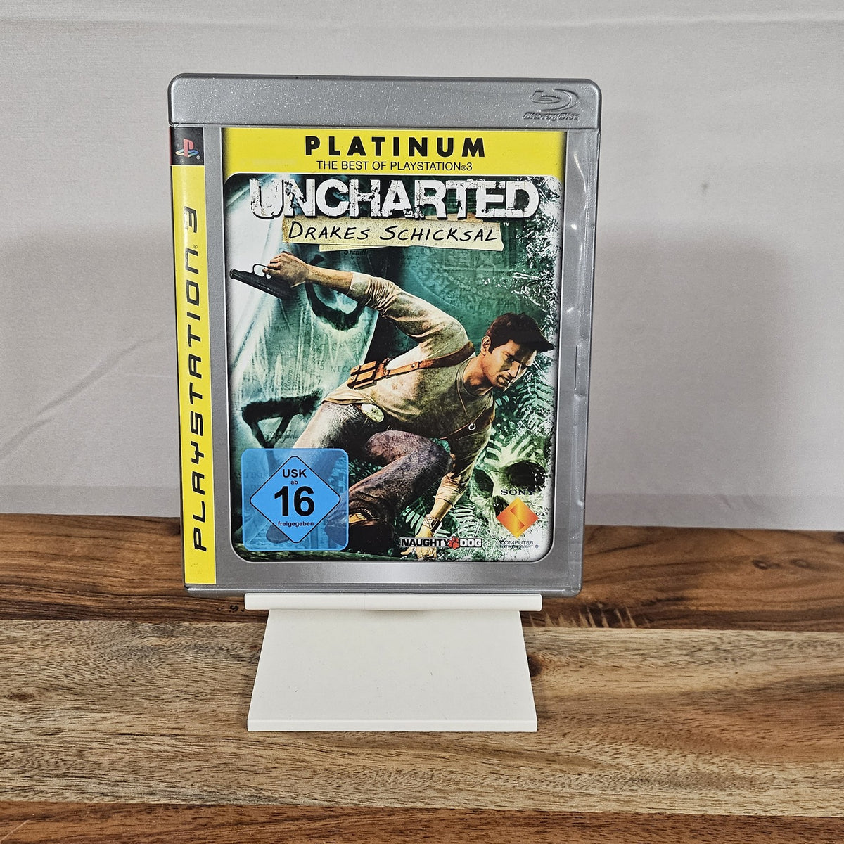 Uncharted 2: Among Thieves Platinum für PlayStation 3 – PS3-Spiel in Originalhülle, Vorderseite