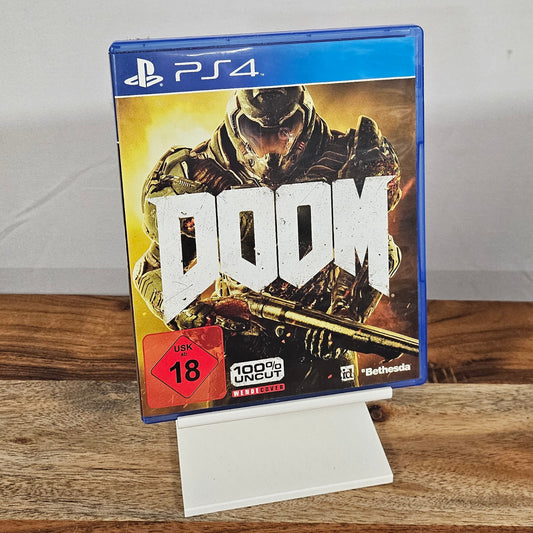 DOOM für PlayStation 4 – PS4-Spiel in Originalhülle, Vorderseite