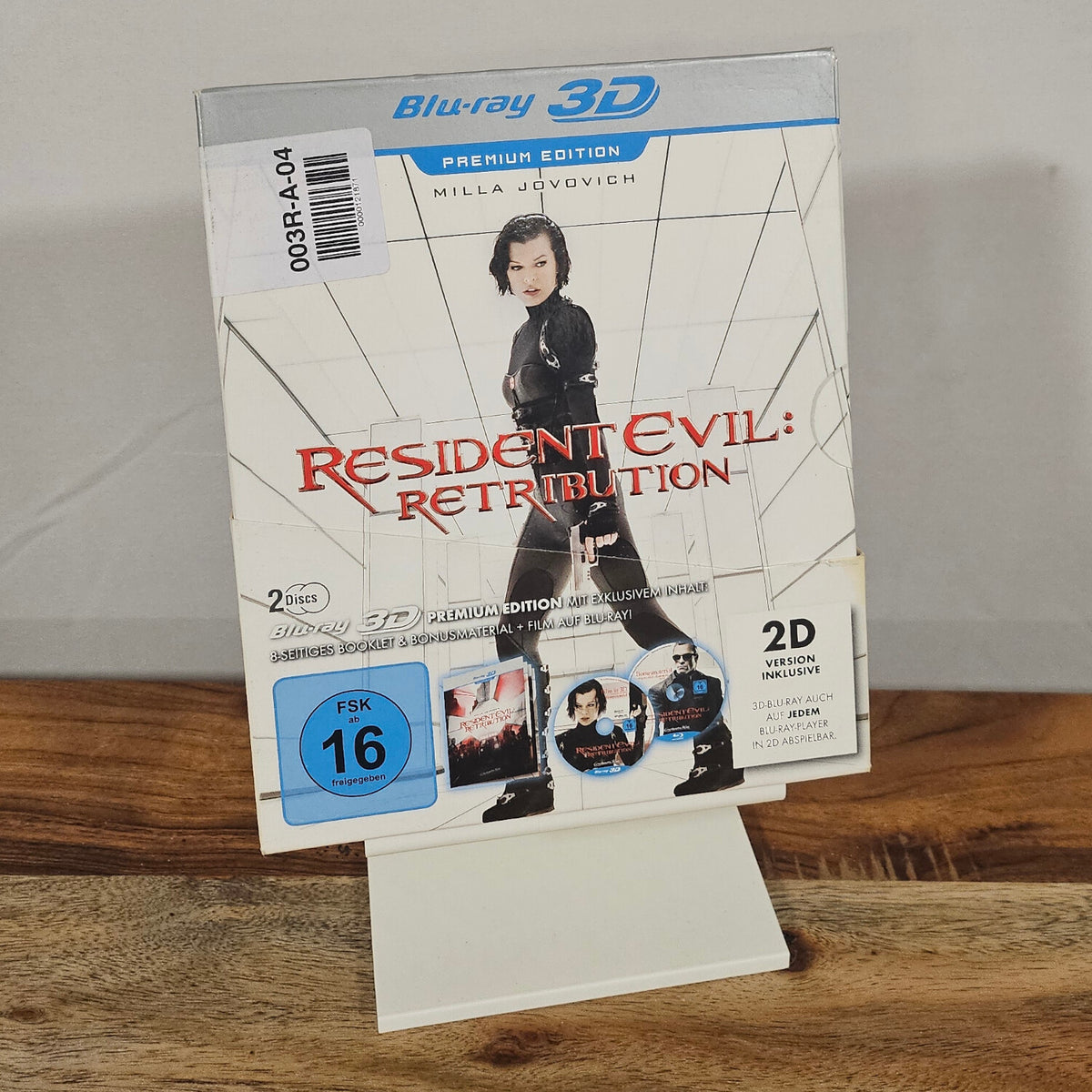 Resident Evil Retribution – Blu-ray 3D Premium Edition Occasion, deutsche Vorderseite