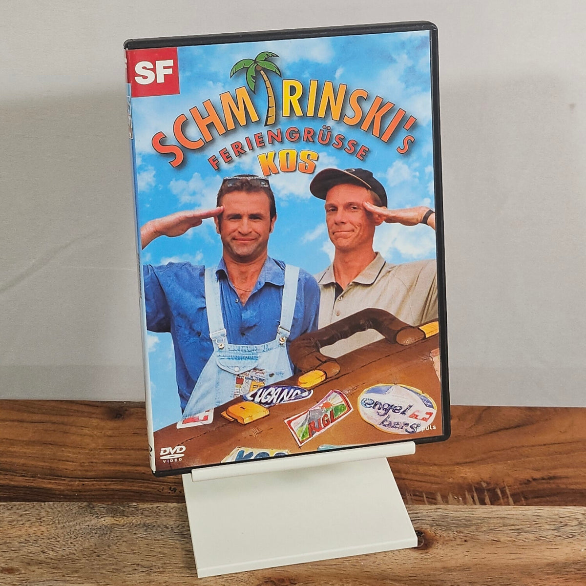Schmirinski's Feriengrüsse aus Kos Schweizer Comedy DVD Occasion – Vorderseite