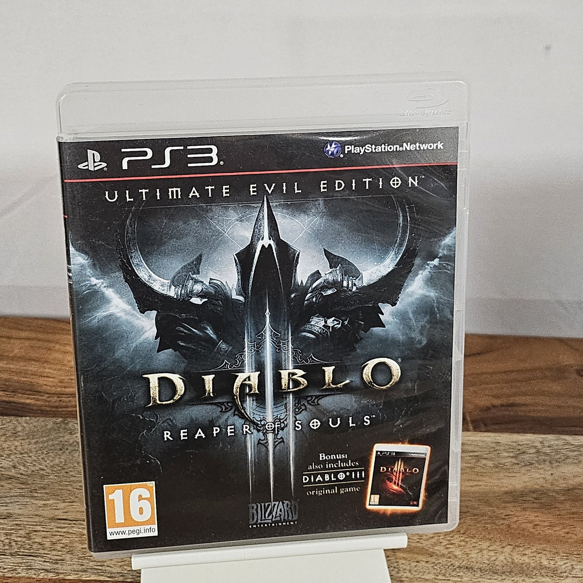Diablo III Reaper of Souls Ultimate Evil Edition für PlayStation 3 – Originalhülle, Vorderseite