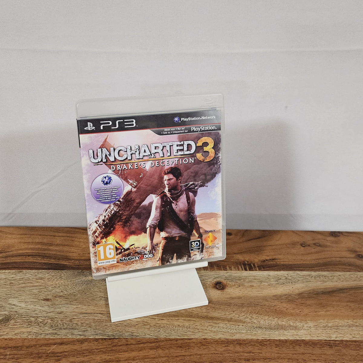 Uncharted 3: Drake’s Deception für PlayStation 3 – PS3-Spiel in Originalhülle, Vorderseite