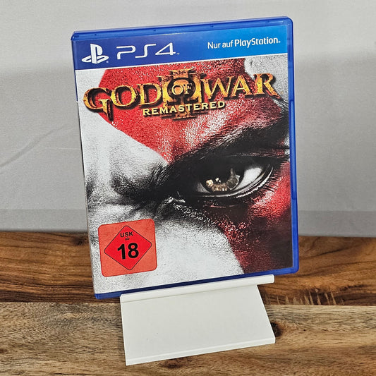 God of War III Remastered für PlayStation 4 – PS4-Spiel in Originalhülle, Vorderseite