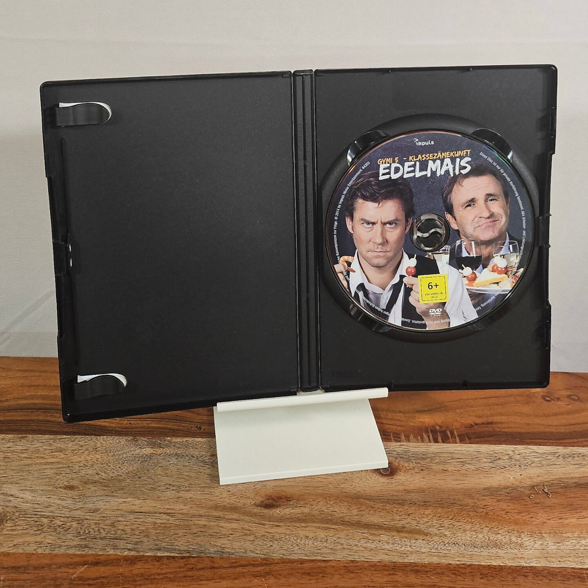Edelmais Gymi 5 Klassenzämekunft DVD – geöffnete Originalhülle mit Disc