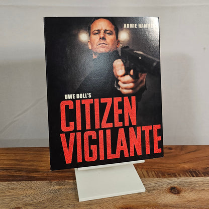 Citizen Vigilante Collector’s Edition – Vorderseite des nummerierten Sammlerschubers