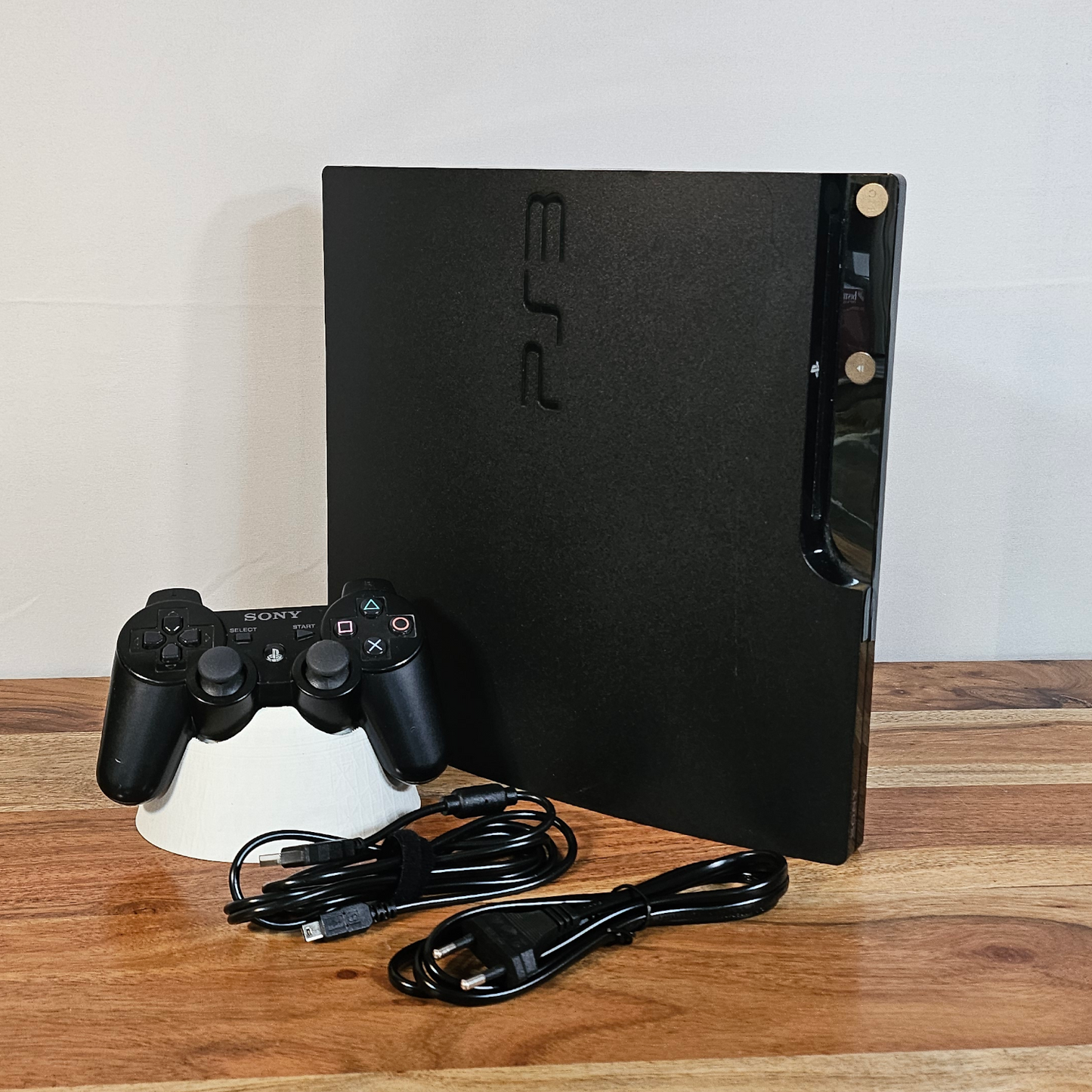 Sony PlayStation 3 PS3 Slim 120 GB Schwarz mit Original Controller – Firmware 4.88 – geprüft