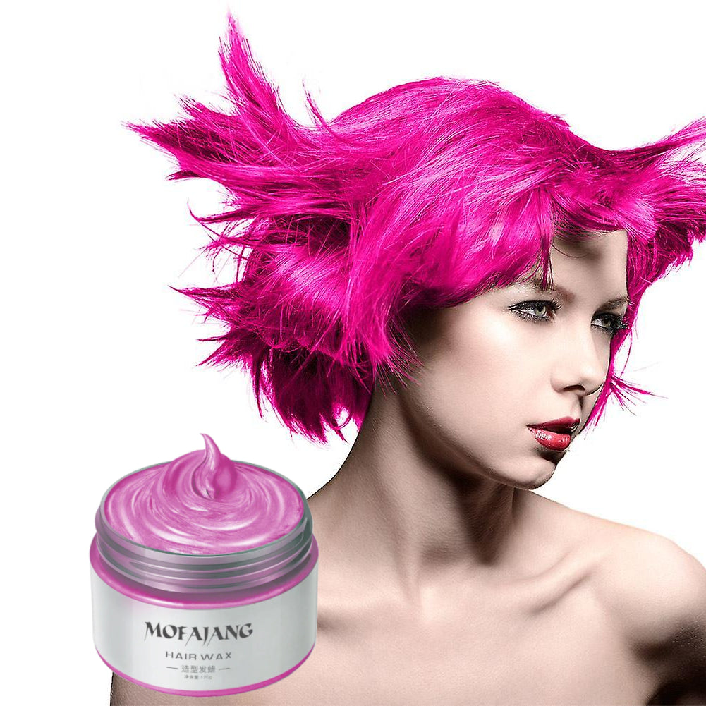 Pink Temporäre Haarfarbe 120g Wachs Styling 🎉 Mengenrabatt! Ab 3 Stück nur 9,90 pro Haarfarbe!