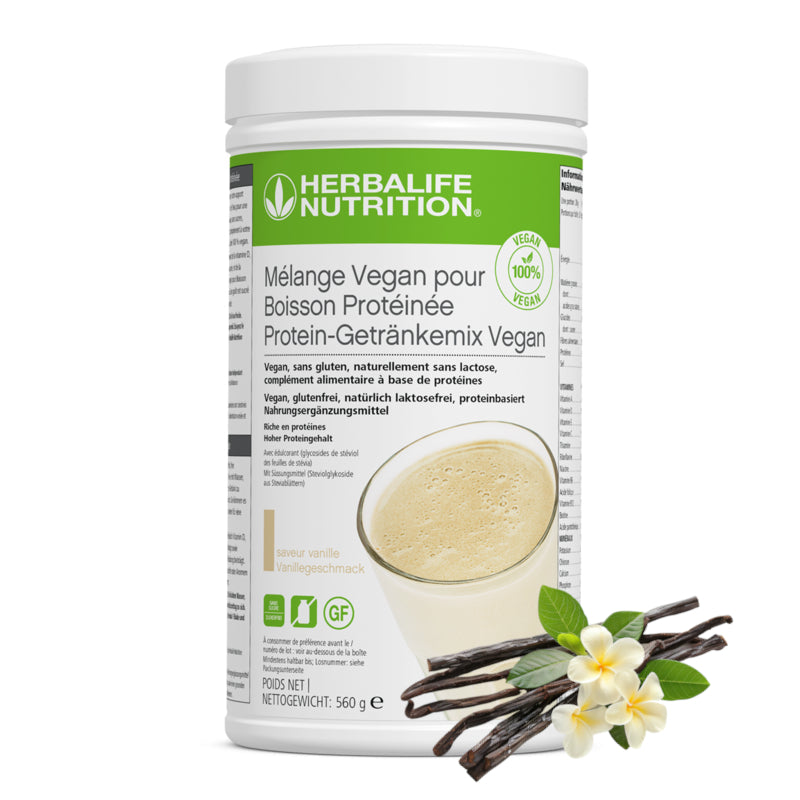 Protein-Getränkemix Vegan Vanille 560 g Dose