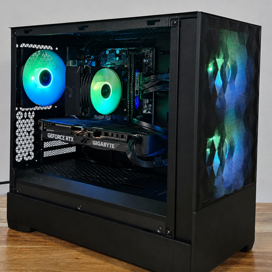 🔥 Gaming PC Ryzen 5 5600X / RTX 5060 8GB / 16GB RAM / Fractal RGB