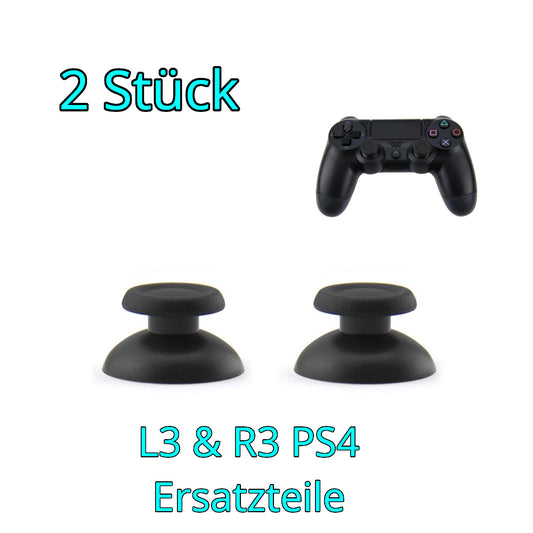 🔧 2× Ersatz-Stickkappen für PS4 Controller – L3 & R3 kompatibel