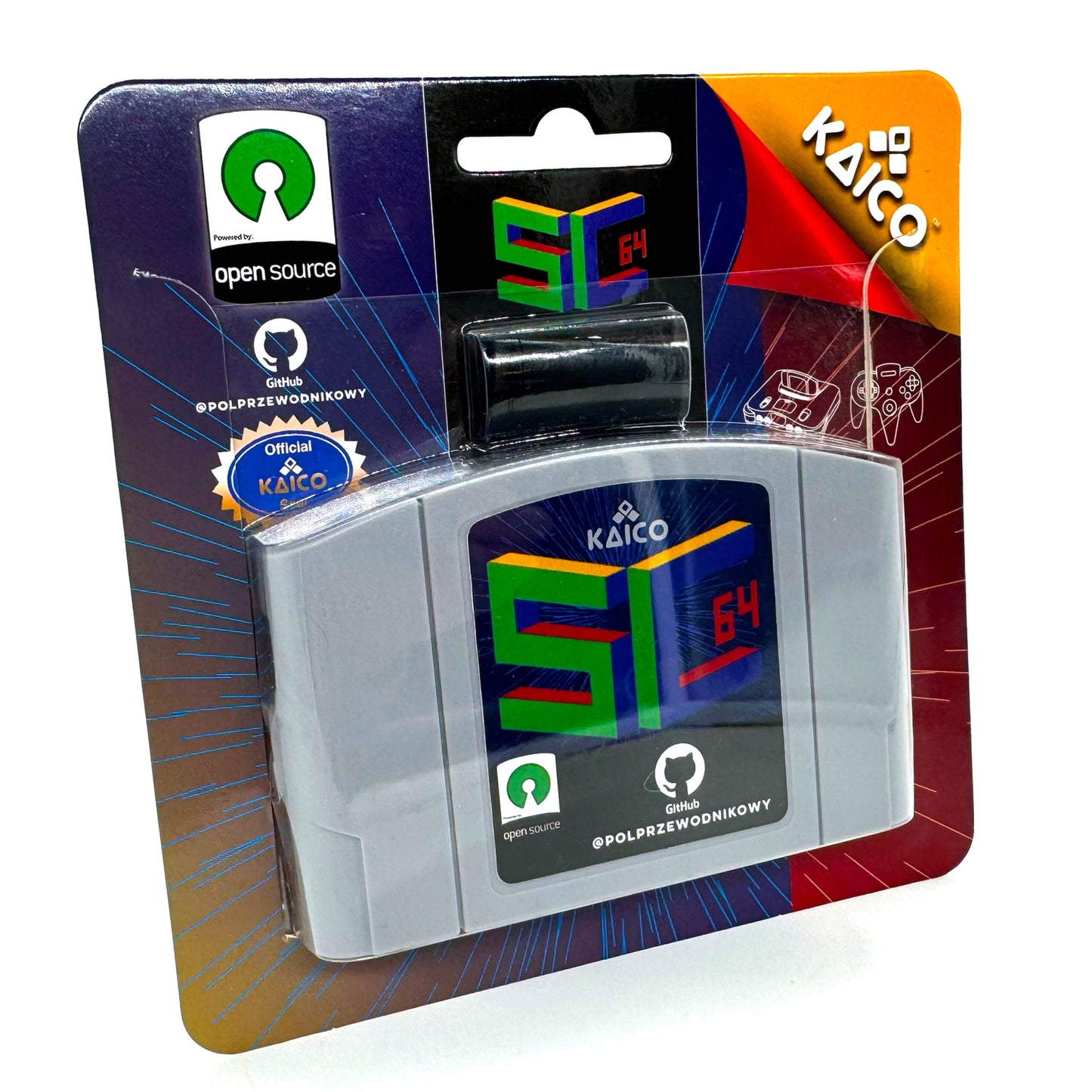 KAICO SummerCart64 – SC 64 N64 Flash Cartridge mit 64DD Support & SD