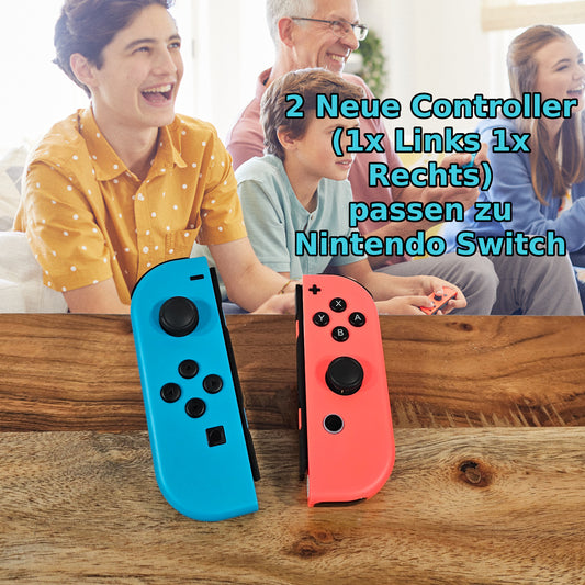 Ersatz Controller Set kompatibel zu Nintendo Switch Joy Con
