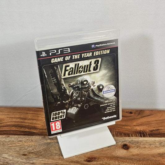 🎮 Fallout 3 PS3 Spiel GOTY Edition Deutsch Uncut - Occassion
