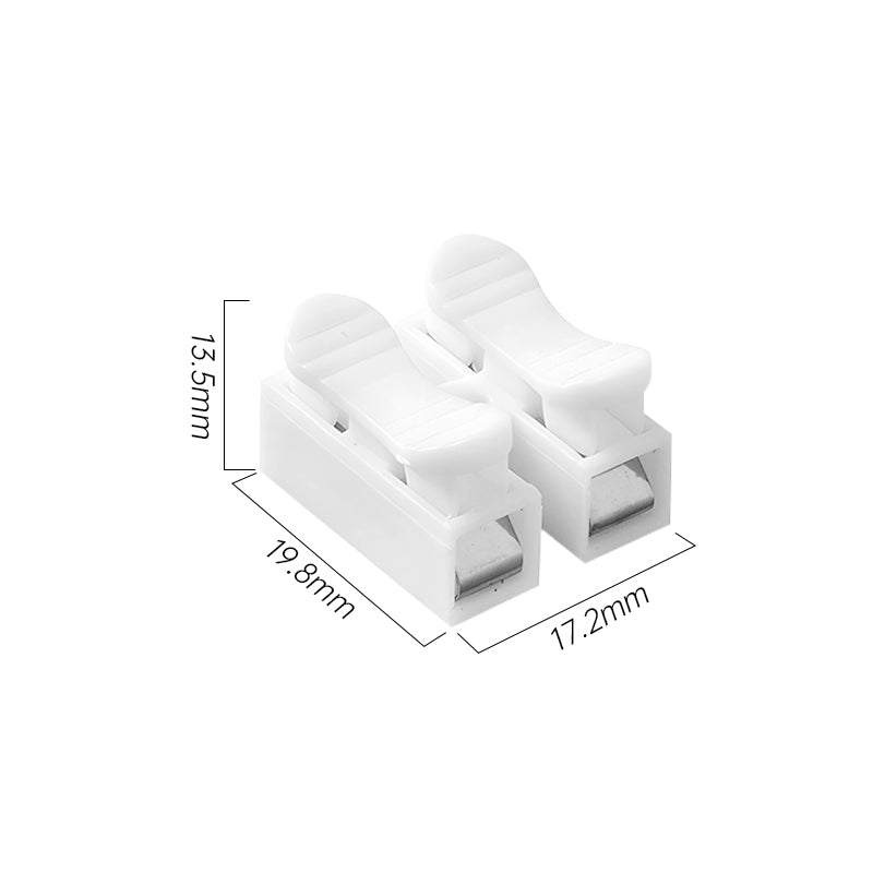 Serre-câble pratique avec levier – lot de 2, idéal pour le raccordement de lampes