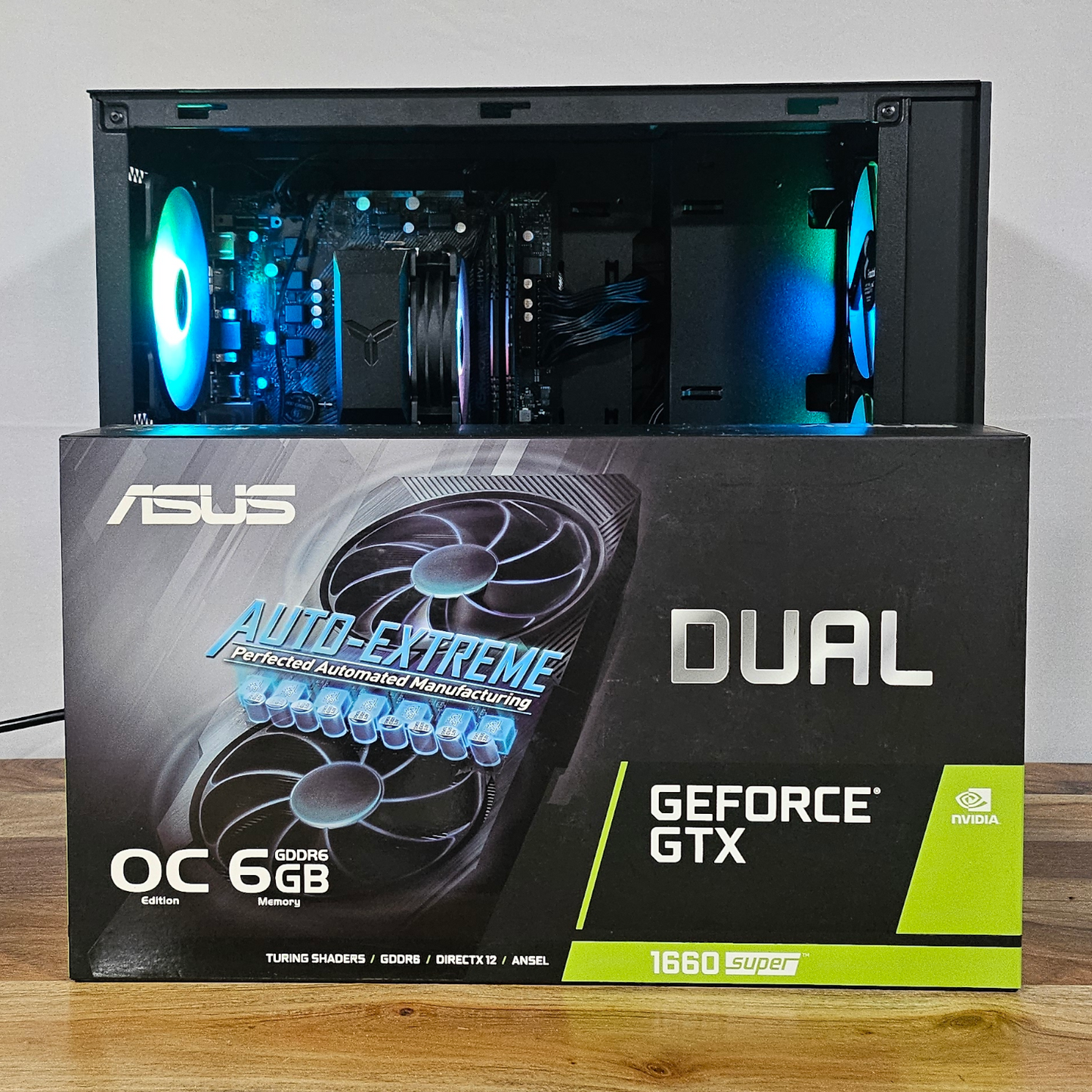🔥 Gaming PC Ryzen 5 3500X / GTX 1660 SUPER / 16GB RAM / Fractal RGB