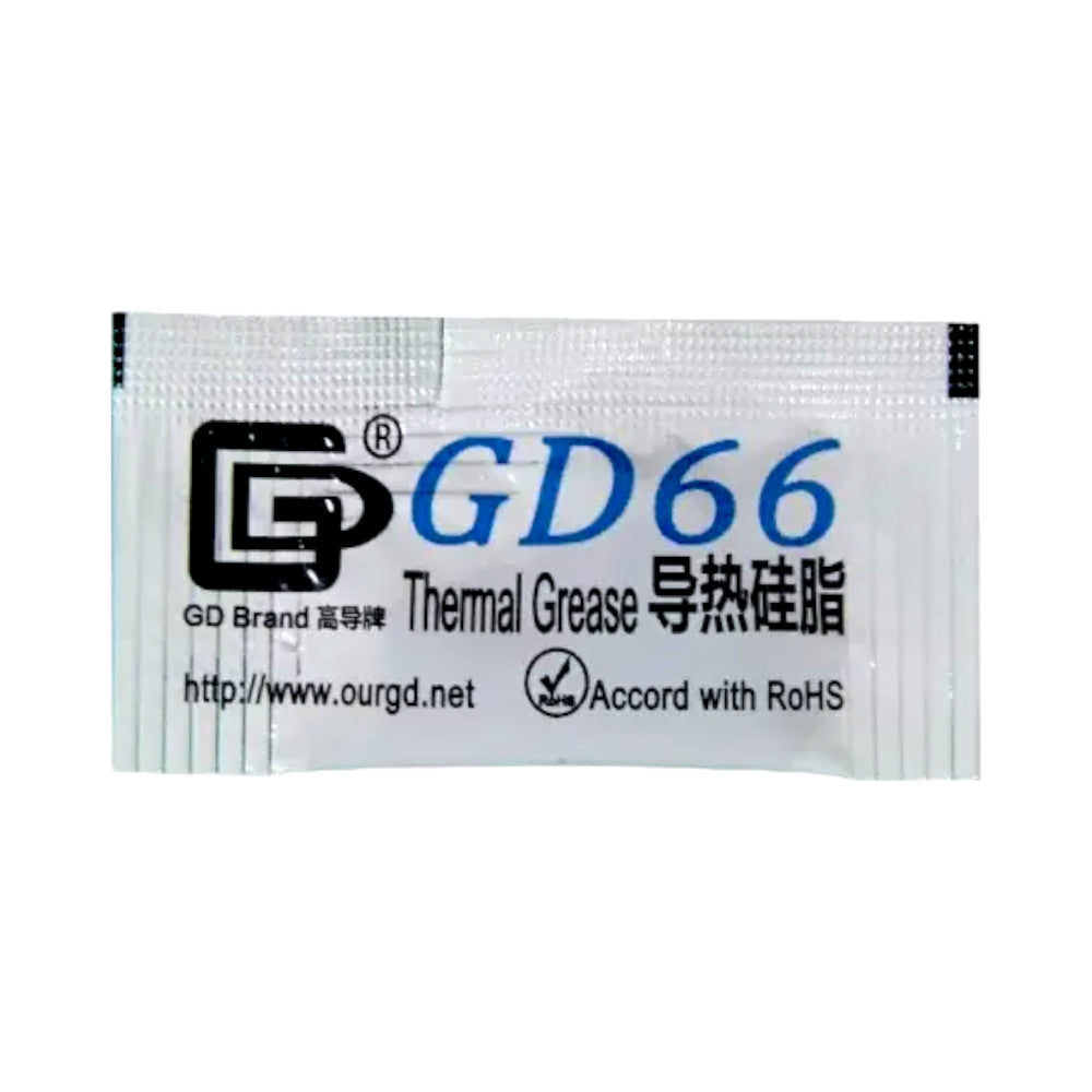 GD66 Wärmeleitpaste (0.5g) – Hochleistungskühlung für CPU, GPU und LED | Optimale Wärmeableitung, Hohe Viskosität, Breiter Temperaturbereich