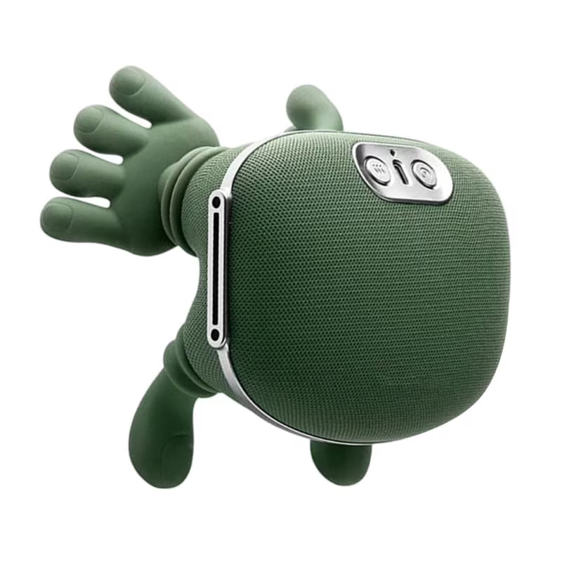 4D Nackenmassagegerät mit Wärme – kabellos, 3 Intensitäten & 2 Heizstufen Grün