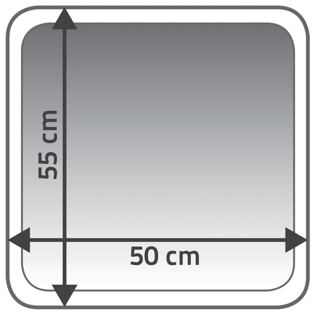 Badteppich Coins 55×50 cm Grau 7103807