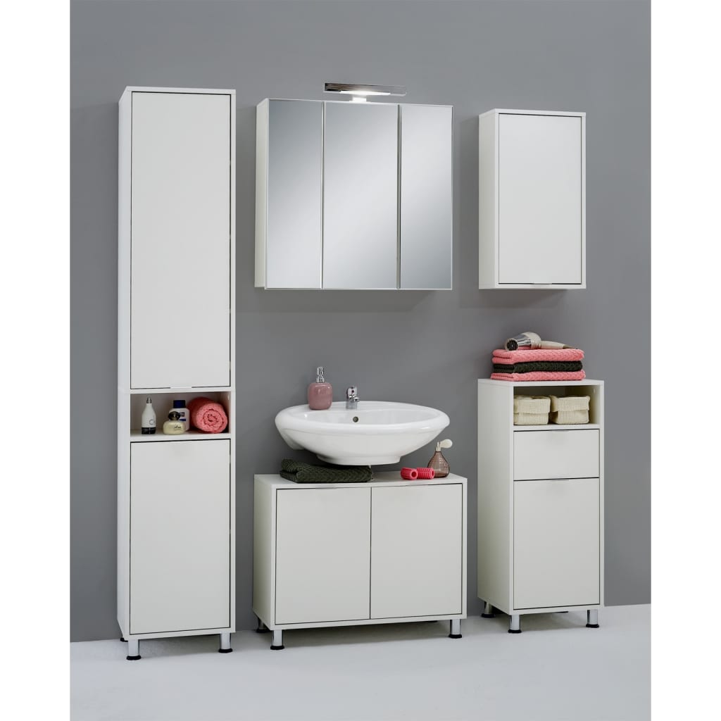 Meuble vasque FMD 70x32,9x49,5 cm blanc