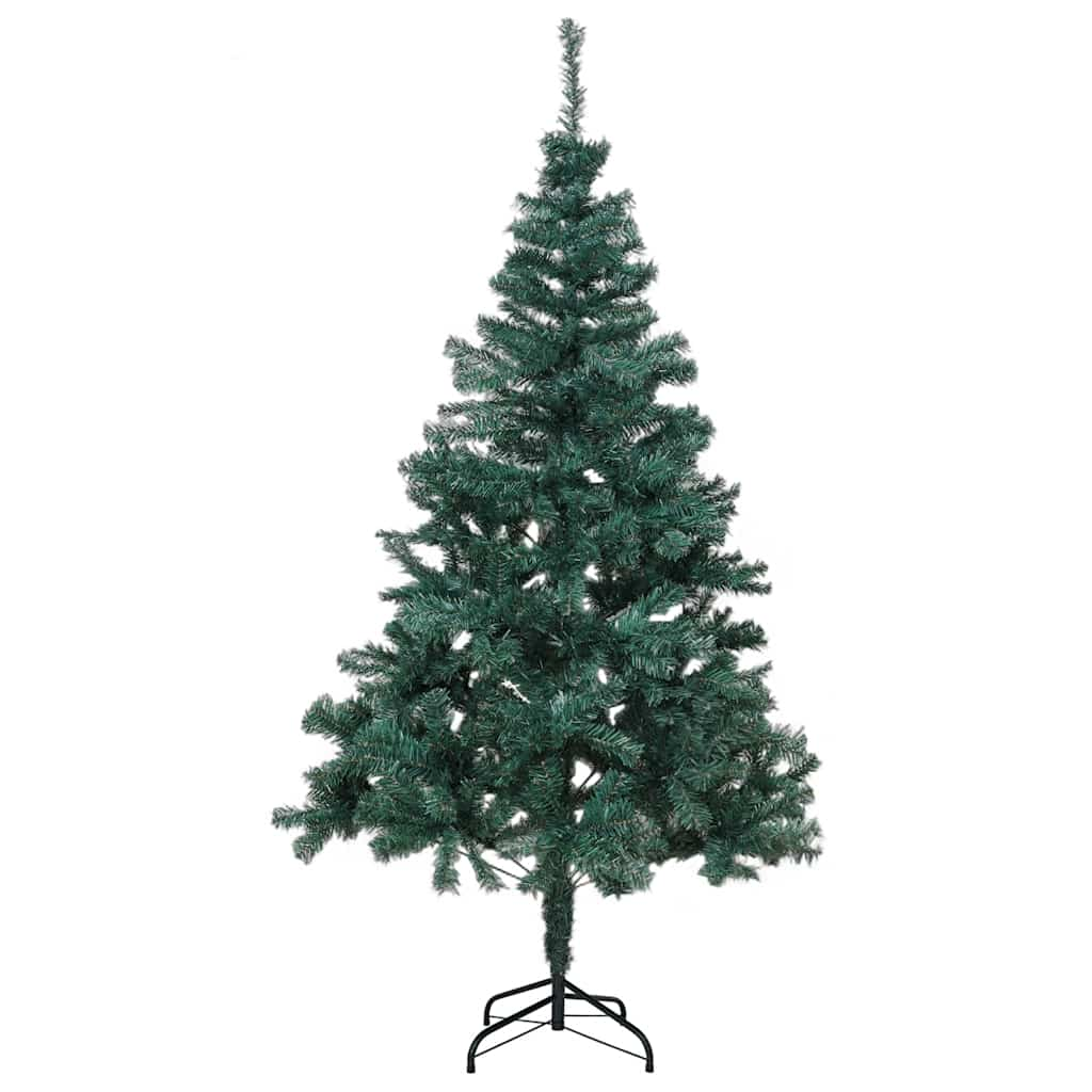 Weihnachtsbaum mit Ständer aus Metall Grün 180 cm