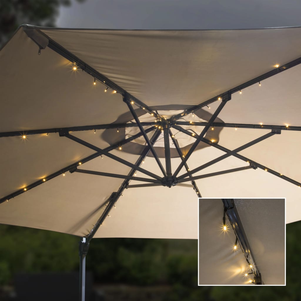 Sonnenschirm-Lichterkette LED 130 cm