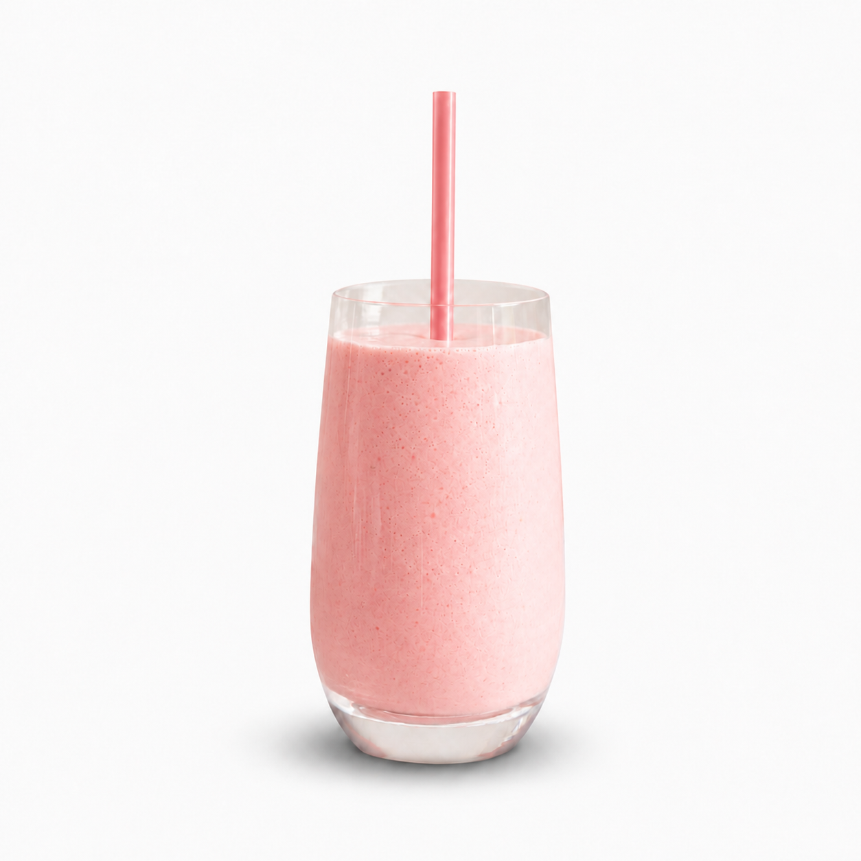 Zubereiteter Herbalife Shake Himbeere & Weisse Schokolade im Glas