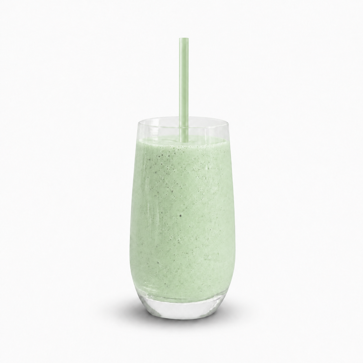 Zubereiteter Herbalife Shake Mint & Chocolate im Glas