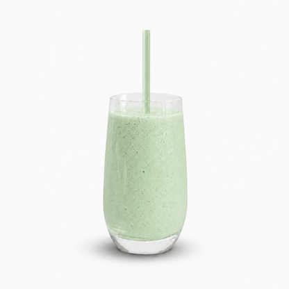 Zubereiteter Herbalife Shake Mint & Chocolate im Glas