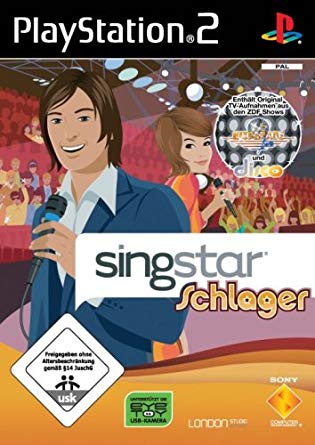 🎤 Schlagerparty garantiert – PS2 Playstation 2 Karaoke-Set mit SingStar Schlager