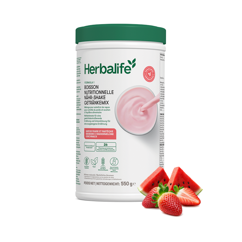 Formula 1-Shake Erdbeere & Wassermelone 550 g Dose