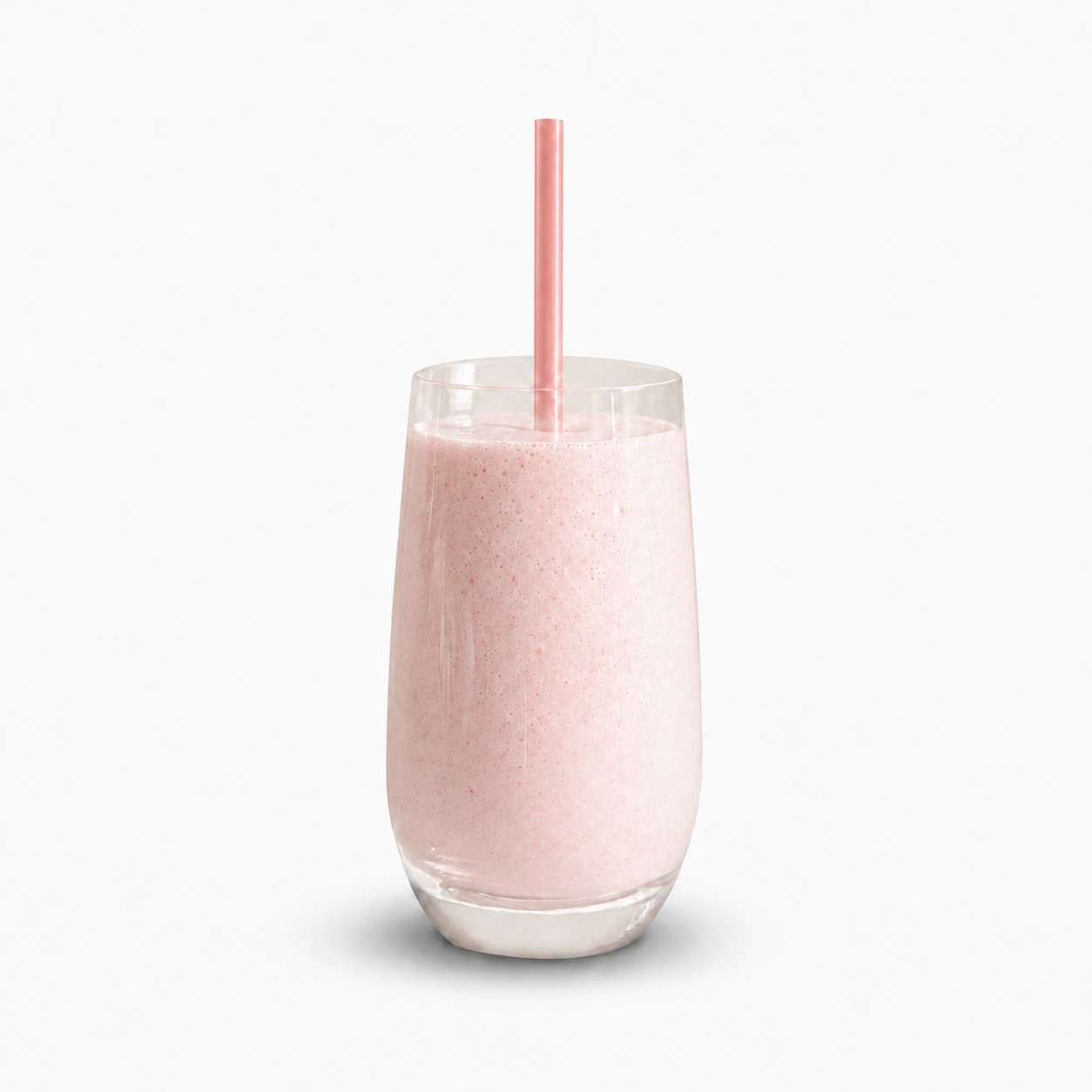 Zubereiteter Herbalife Shake Erdbeere & Wassermelone im Glas