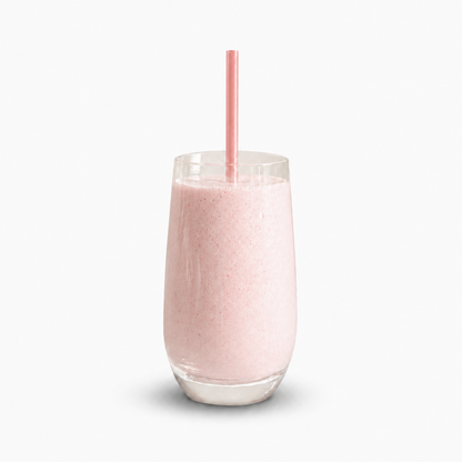 Zubereiteter Herbalife Shake Erdbeere & Wassermelone im Glas