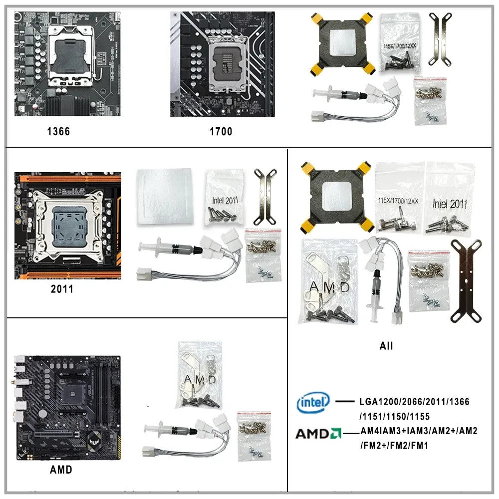 IWONGOU 240mm ARGB CPU-Wasserkühler – Kompatibel mit Intel LGA1700/2011/1200/1151/1155 & AMD AM4, PWM-Lüfter & Kupferkühlbasis