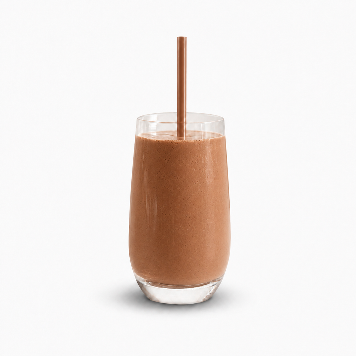 Zubereiteter Herbalife Shake Dubai-Style Schokolade im Glas