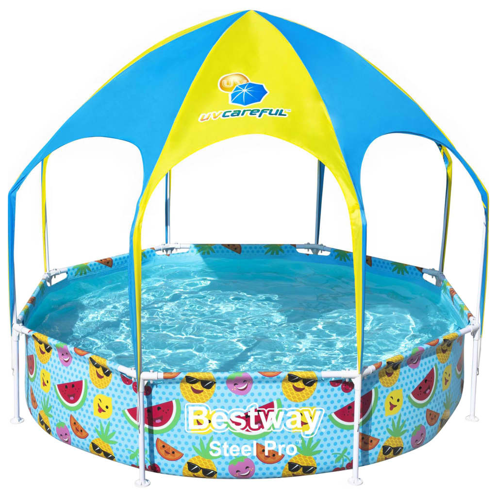 Piscine hors sol Bestway Steel Pro UV Careful pour enfants 244x51 cm