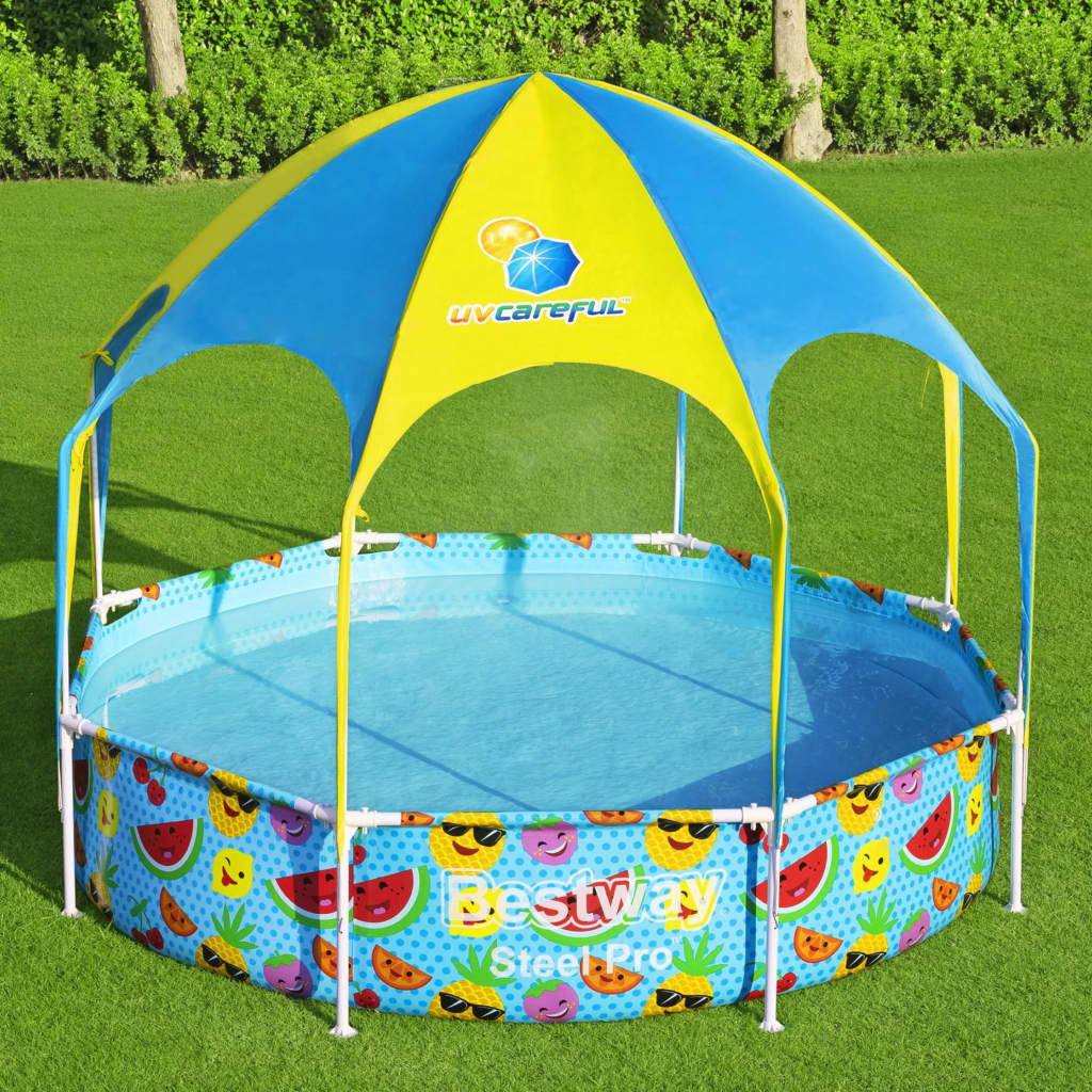 Piscine hors sol Bestway Steel Pro UV Careful pour enfants 244x51 cm