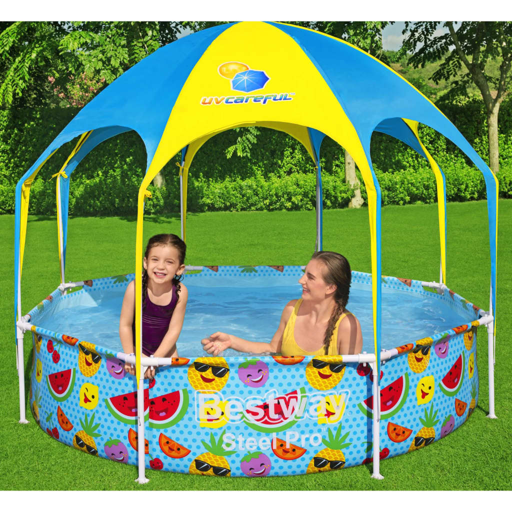 Piscine hors sol Bestway Steel Pro UV Careful pour enfants 244x51 cm