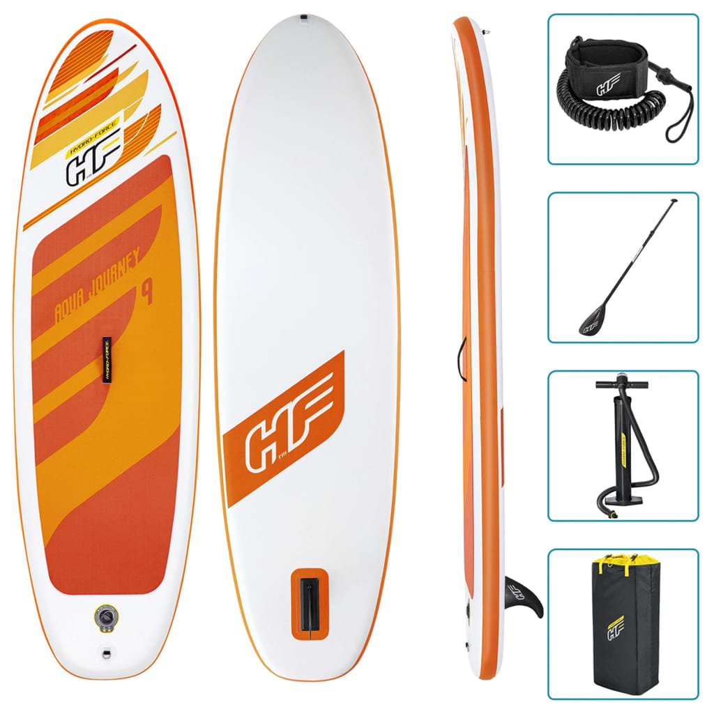 Bestway Hydro-Force Ensemble de planches de SUP gonflables Aqua Journey 65349