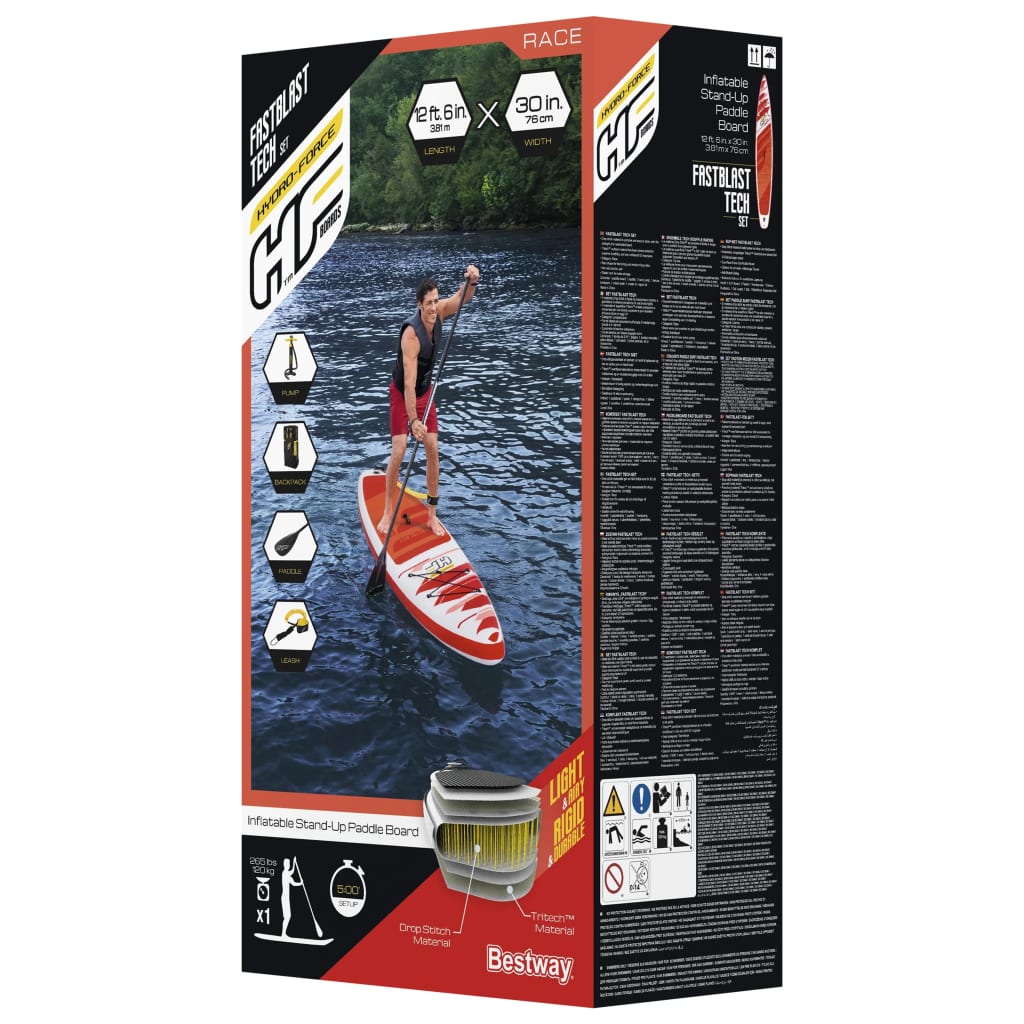 Hydro-Force Fastblast Tech Aufblasbares SUP-Set 381x76x15 cm