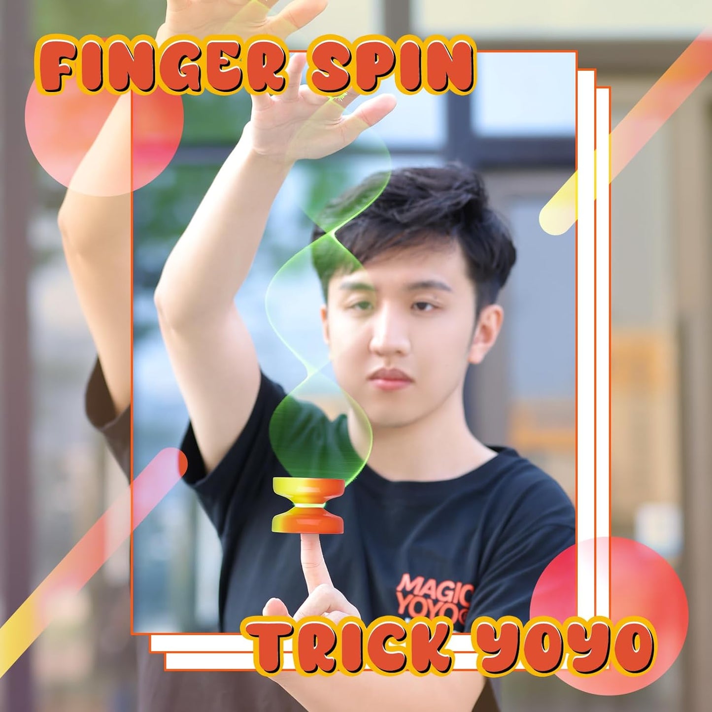 MAGICYOYO K2 Crystal – Yo-Yo für Anfänger & Fortgeschrittene Jojo Geschenk Kinder
