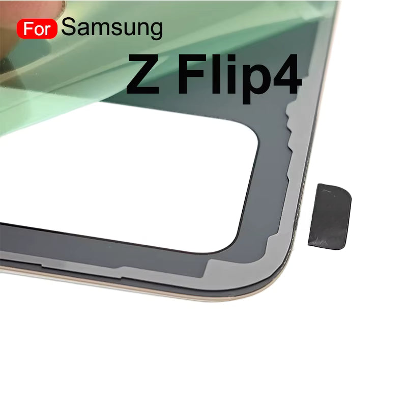 Rückseitiges Gehäuse & Batterie-Fach-Kleber für Samsung Galaxy Z Flip 4 Ersatz-Aufkleber