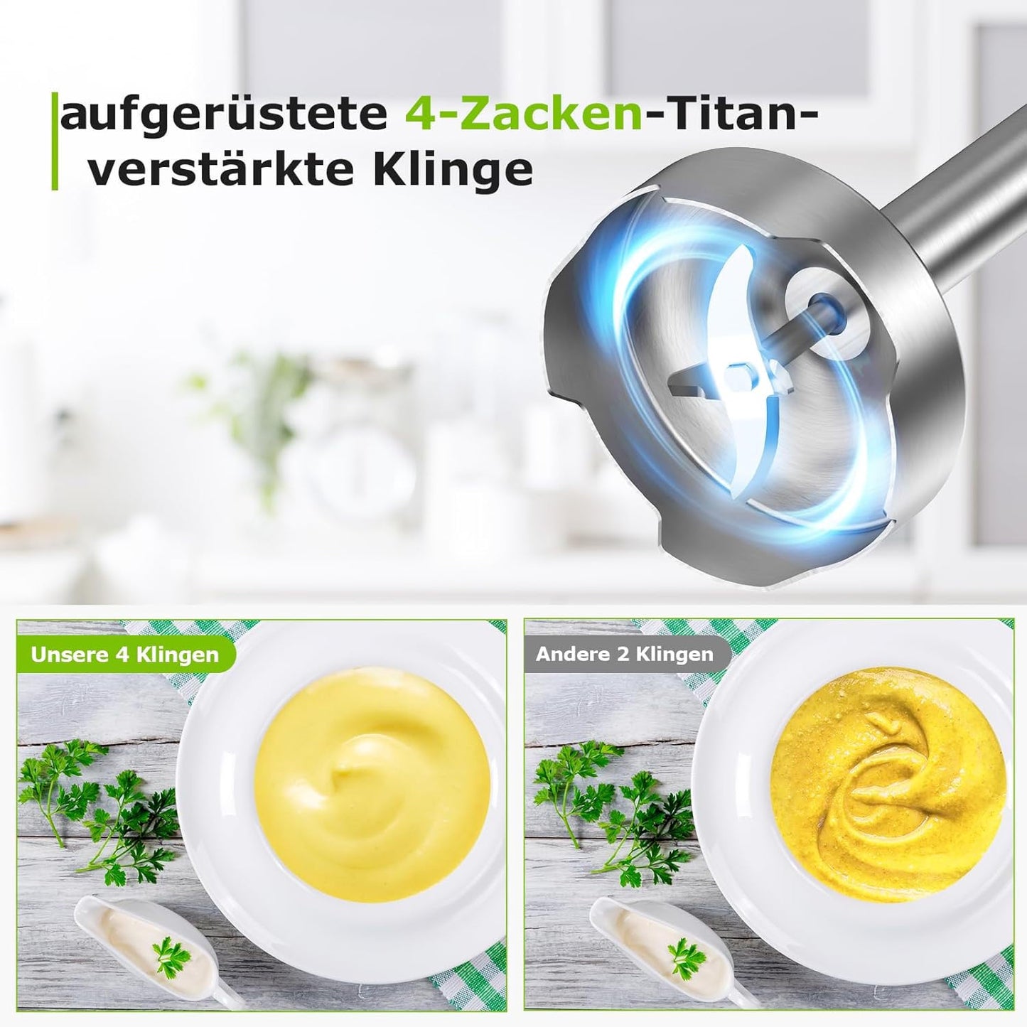 Stabmixer 1000W HB3201 – Kraftvoll pürieren und mixen