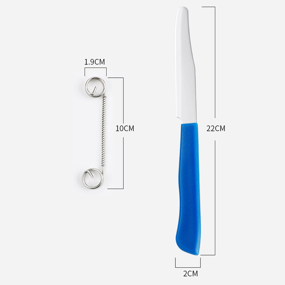 Wundermesser Zaubermesser – Schnelles Schneidemesser für Obst und Gemüse | Quick Slicing Knife | Vielseitiger Küchenhelfer für Gurken, Karotten & Kartoffeln