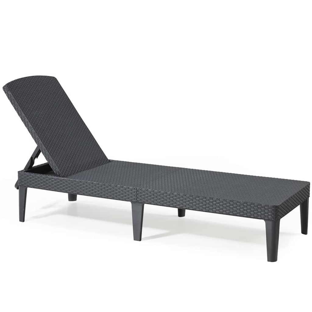 Keter chaise longue Jaipur gris graphite 235162