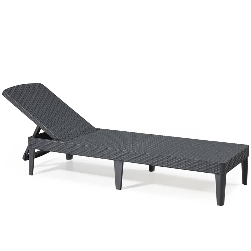 Keter chaise longue Jaipur gris graphite 235162