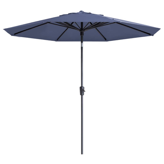 Madison parasol Paros II Luxe 300 cm bleu saphir