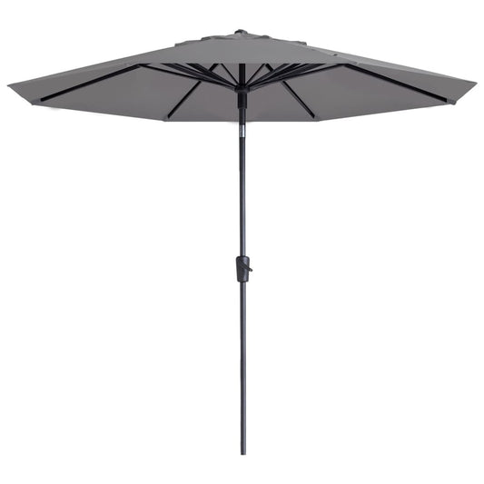 Madison parasol Paros II Luxe 300 cm gris clair