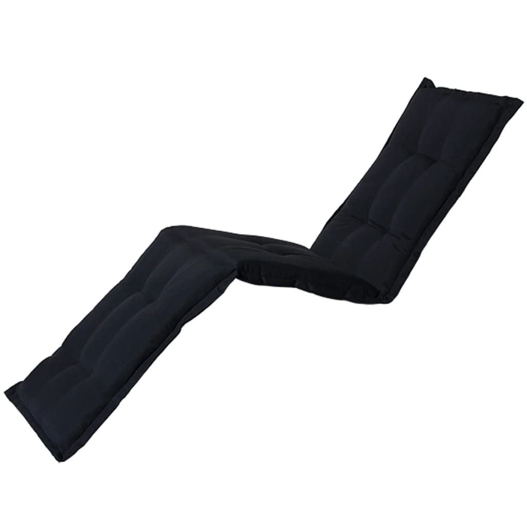 Madison coussin de transat Panama 200x60 cm noir